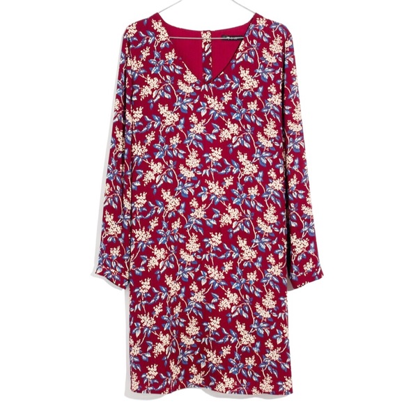 Madewell Button-Back Dress in Antique Flora Medium - Picture 2 of 5